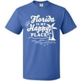 thumbnail image 3 of Inktastic Florida is My Happy Place with Palm Trees T-Shirt, 3 of 5