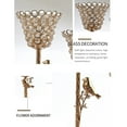 thumbnail image 2 of Candelero de cristal y metal Zulema Candelero Mosaico, 2 of 8