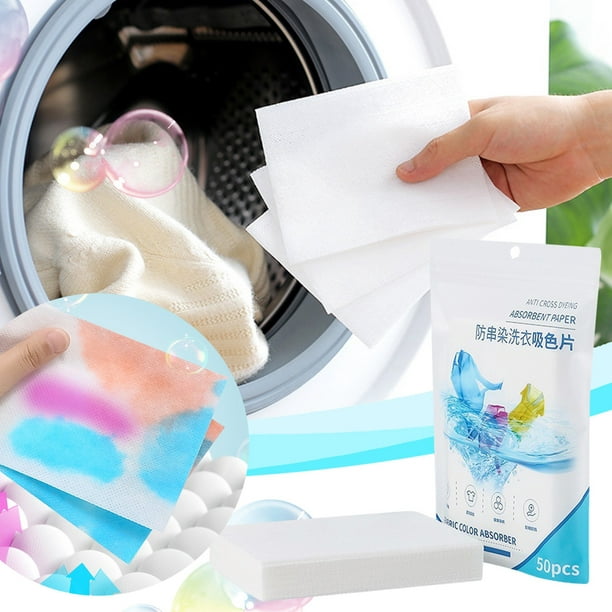 Dyeing Laundry Sheets Washing Machine Laundry Paper Clothes Not Dyeing ...