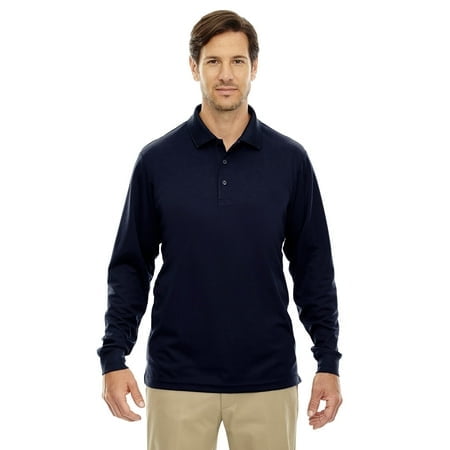 Ash City - Core 365 Polo Piqué à Manches Longues Performance pour Hommes