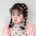 thumbnail image 5 of Una caja de pinza para el pelo para bebé, horquilla infantil con flor de estrella, Mini tocado con botones para el pelo para niñas, accesorios bonitos para tocado para niños, 5 of 5