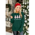 thumbnail image 4 of ALLTB Christmas Vacation Sweatshirt Women Cute Cake Graphic Sweater Shirts Xmas Holiday Pullover Winter Long Sleeve Tops, 4 of 6