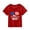 Red, variant on Kids Patriotic 4th of July Shirts Glasses Flag Printed Short Sleeve Pullover Summer T-Shirts for Boys Girls Red
