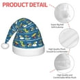 thumbnail image 4 of Salouo Dinosaur on the Beach Vacation for Christmas Hat for Kids Xmas Holiday Hat Santa Hat for Boys & Girls Festive Headwear Accessories Fit for Christmas/ New Year/Holiday/Party, 4 of 6
