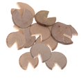 thumbnail image 4 of 20x Rodajas Rústicas de Arbol de Natural para Decoración para hogar Centro de Mismo tas Artesanía 1.6 x 0.2 pulgadas BLESIY Formas de madera mixtas sin terminar, 4 of 8