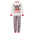 thumbnail image 2 of Family Matching Christmas Pajamas for Adults, Teens and Baby Holiday Parent-Child Outfits Sleepwear Homewear, 2 of 6