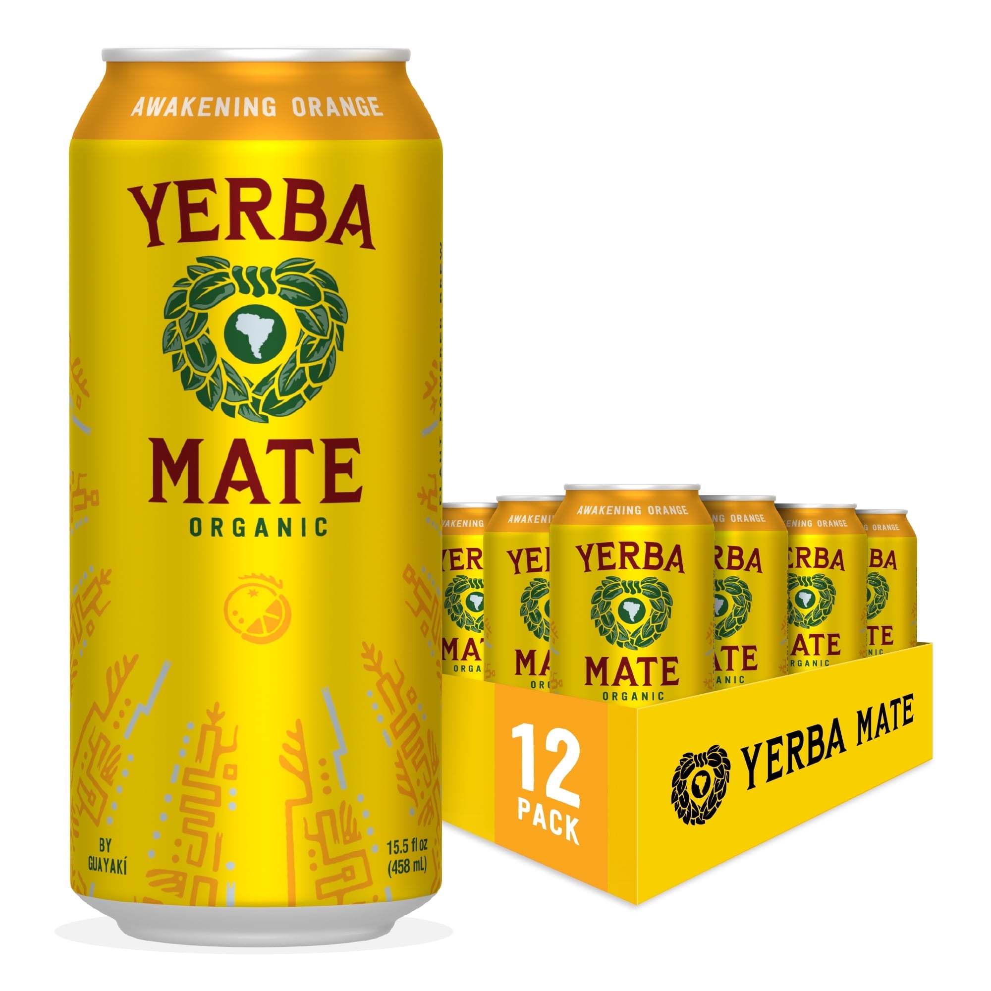 Guayaki Yerba Mate - Sparkling Cranberry Pomegranate, 12 Fl Oz