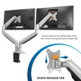thumbnail image 3 of Mount-It! Dual Monitor Desk Mount | Fits 17-32 Inch Screens, 3 of 9