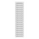 thumbnail image 1 of Cubierta de Ventilación de Aluminio Uxcell de 4 x 16 pulgadas, Rejilla de Ventilación HVAC con Louvers, Tono Plateado, 1 of 7