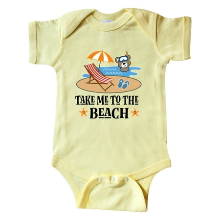 

Inktastic Beach Vacation Florida California Gift Baby Boy or Baby Girl Bodysuit