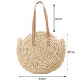 thumbnail image 4 of Bolso Mano Compras Con Asa Superior Gran Capacidad Hecho A Informal Portátil Verano para en, 4 of 9