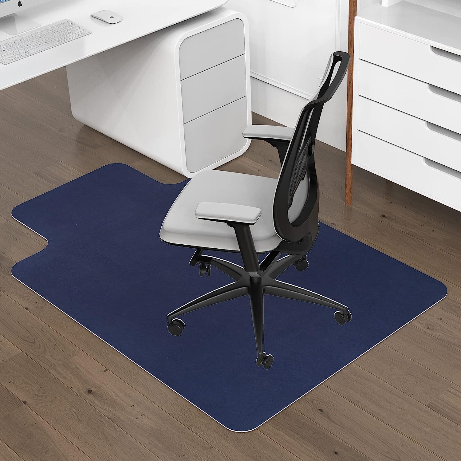 AntiSlip Desk Chair Mat for Hardwood Floor & Tile 55"x35" Office Chair