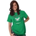 thumbnail image 3 of Indiana Cute Floral Bald Eagle Indy Women's Graphic T Shirt Tees Brisco Brands M, 3 of 6