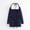 Navy, variant on BLTIBY Women's Winter Coat Mid Length Thick Warm Jackets Faux Lamb Wool Lined Parka Coats Zip Up Casual Sherpa Outwear with Pockets Navy XL