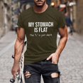 thumbnail image 6 of Afuyipoi Men's T-shirts,Relaxed Casual Crew Neck Summer Graphic Tees Army Green XL, 6 of 6