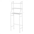 thumbnail image 1 of Estante para Almacenamiento de Toallas de Hierro de 3 Niveles, Organizador de Estante de Baña Sobre Inodoro, Diseño de Módem, Ahorro de Espacio Compacto para Baño y Cuarto, 1 of 7