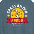 thumbnail image 3 of Peanuts - Snoopy Spass An Der Freud - Women's Racerback Tank Top, 3 of 6