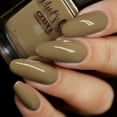 thumbnail image 2 of Whats Up Nails - Clay Nail Polish Khaki Brown Creme Lacquer Varnish Made in USA 21 Free Vegan Clean, 2 of 10