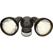 Brink's Dual Motion Activated Security Light, Bronze Finish