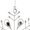 thumbnail image 3 of Vickerman M188500 6 in. Platinum Metal Snowflake with Jewels  4 per Bag, 3 of 3