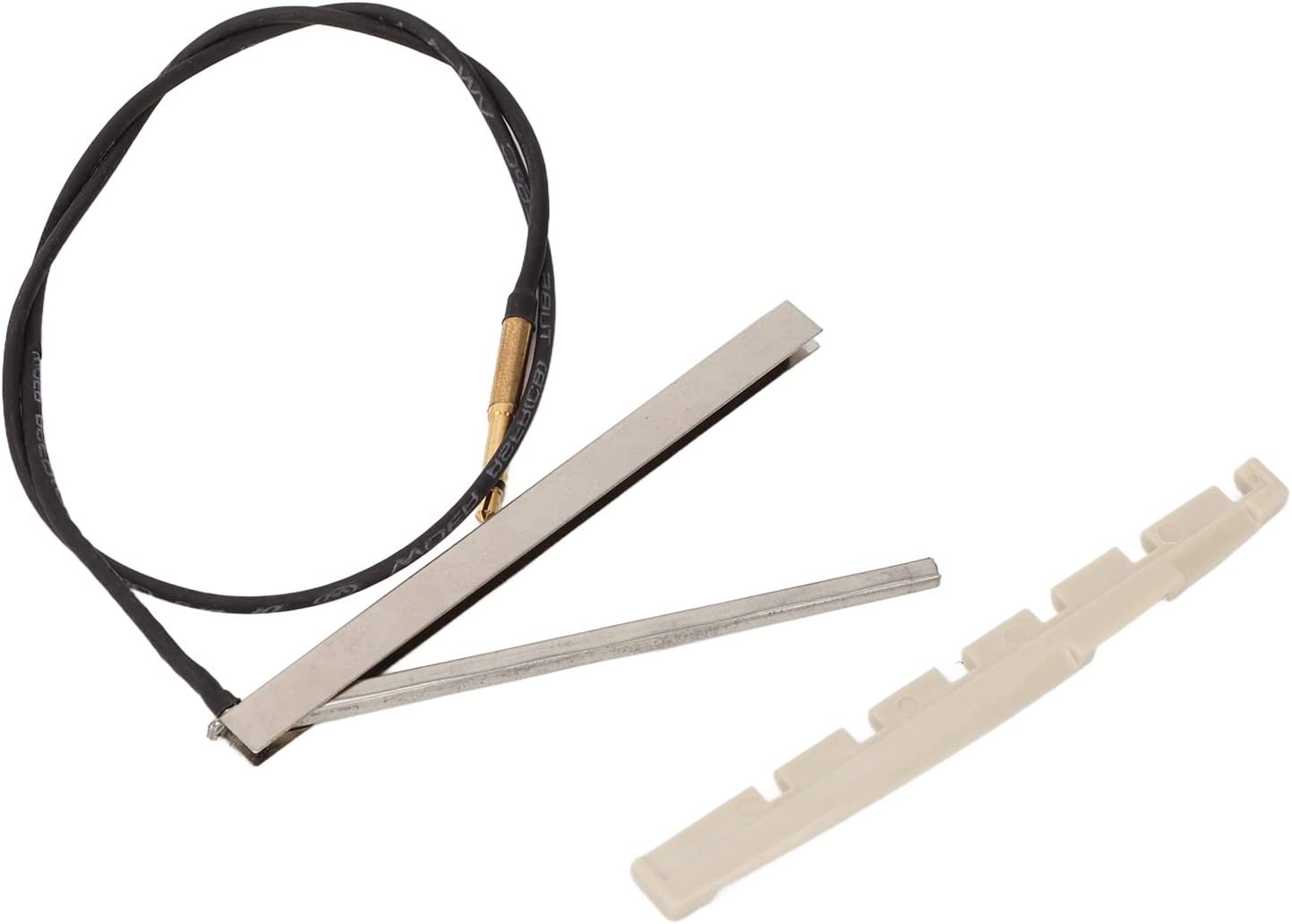 ABPETE Folk Guitar Pickup Strip, Guitar Pickup Piezo Suit Guitar Pickup Stick Classical Guitar Pickup Under Saddle Transducer for Classical Guitar for Folk Guitar