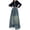 Blue, variant on KVPLBQFD Baggy Jeans for Girls Wide Leg Denim Pants Teens Y2k 90s Vintage Jeans Kids Hip Hop Loose Fit Trousers Streetwear