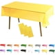 thumbnail image 3 of Manteles Desechables,Manteles Impermeables Cubierta De Mesa Amarilla Protección De Fiesta Decoración De Mesa Rectangular 137 * 274 Cm para, 3 of 3