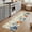 Beige, variant on Front Door Mat Indoor Outdoor 19.7"x31.5", Blue Snowman Christmas Absorbent Non Slip Welcome Mat, Vintage Botanical Xmas Snowflake Low Profile Entryway Rug for Front Entrance Porch Back Door Patio