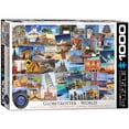 thumbnail image 1 of Rompecabezas EuroGraphics World Globetrotter 1000 piezas, 1 of 4