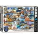 thumbnail image 1 of Rompecabezas EuroGraphics World Globetrotter 1000 piezas, 1 of 4