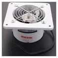 thumbnail image 3 of 4 Inch Inline Duct Fan Air Ventilator Metal Pipe Ventilation Exhaust Fan Extractor Bathroom Fan Duct Fan Accessories ,Durability and Easy Installation, 3 of 7