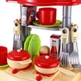 thumbnail image 5 of Electronic Children Kids Kitchen Cooking Girl Toy Cooker Play Set Birthday Gift, 5 of 5
