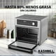 thumbnail image 5 of Kashbill – Horno Eléctrico Con Air Fryer H20 Plateado, Puerta Abatible, Horno Freidora De Aire Para Panadería Y Repostería, Convección Eléctrica, Multifunción, 5 of 9