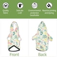 thumbnail image 6 of Pofeuu Watercolor Wildflowers Print Dog Clothes Dogs Sweater Soft Puppies Clothing Winter Puppy Sweaters Warm Outfit for Dogs-Medium, 6 of 7