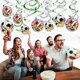 thumbnail image 5 of Yanonmyfd 28pcs World Cup Soccer 2026 Hanging Swirls for Party Decorations, 12Pcs Soccer Flag Hanging Swirls and 12pcs Hanging Swirls for World Cup Home Party Decorations,28pcs Hanging Swirls, 5 of 12