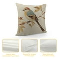 thumbnail image 4 of RUIYC Throw Pillow Covers for Couch Baby Sparrow Bird Bed Or Sofa Pillows Case A Hand Watercolor Painted Cute Sparrow Bird Branch Decorative, 4 of 5