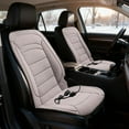 thumbnail image 4 of 12V Heated Seat Cover with Surface, Universal Car Seat Warmer for Front Seats with 3 Heat Settings, Fast Warming Cushion for Cars, Trucks and SUVs During Winter Months, 4 of 5