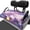 Galaxy Map, variant on chaqlin Bulldog Pattern Golf Cart Seat Cover Breathable, for Club Car Seat, Golf Cart Seat Covers, Compatible with Club Cars Yamaha