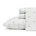 thumbnail image 1 of Eddie Bauer Ensemble de Draps en Percale de Coton pour Lit Simple, 1 of 5