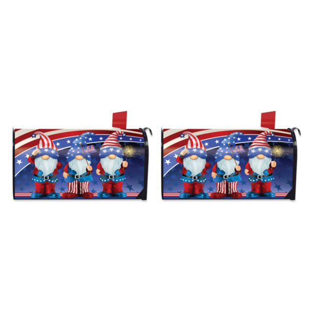 Maytalsory Effortlessly Install And Remove Easy To Mailbox Cover Vivid Print Cloth Abstract Style Colorful Mailbox Cover YTYH2309100 2Set