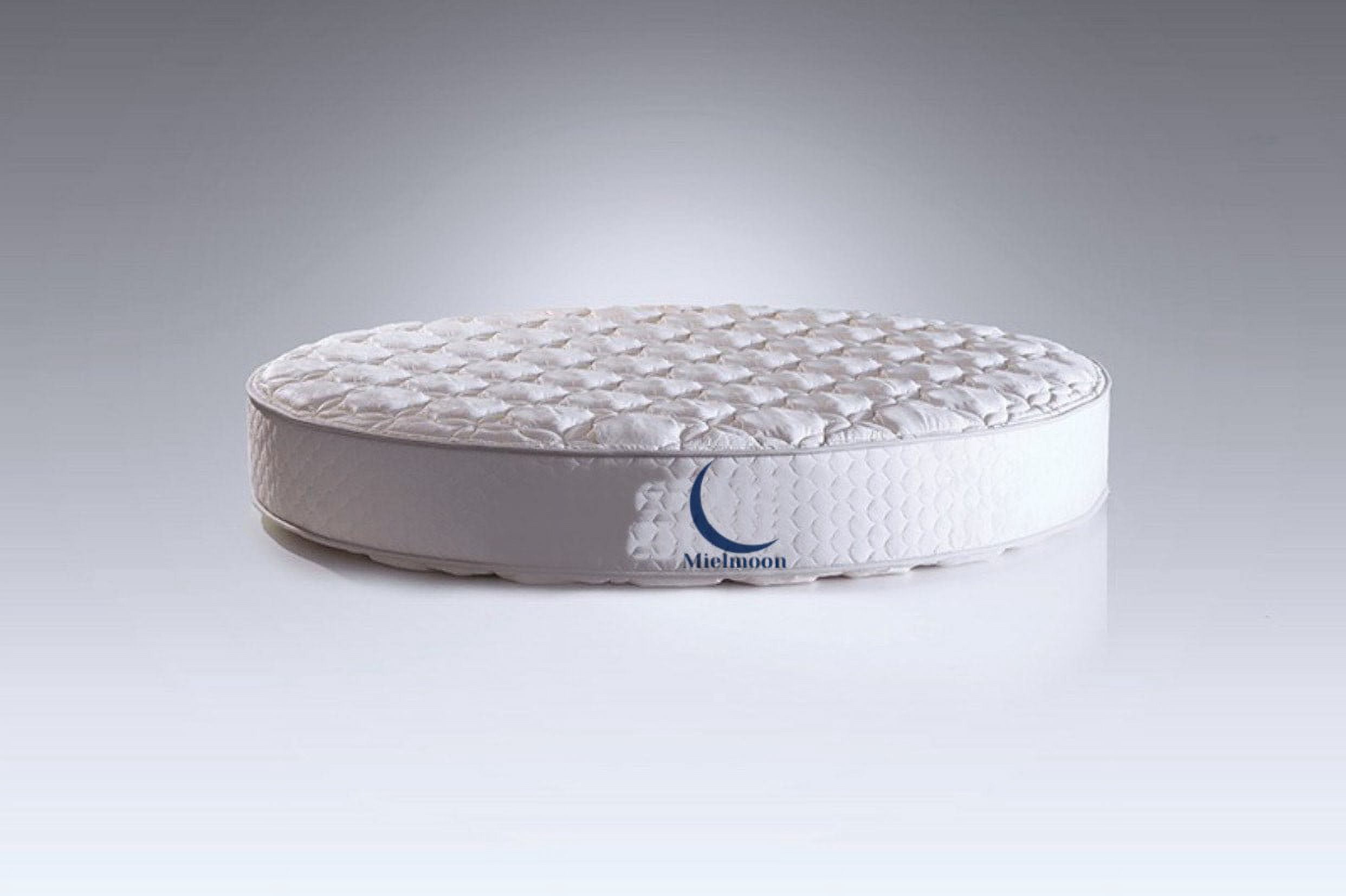 Mielmoon 10" Round Memory Foam Mattress, King Size, 86" Diameter