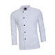 thumbnail image 5 of Chaqueta de chef, ropa de chef, transpirable, para hombres y mujeres, camisa para restaurante, cafetería, panadería SG, 5 of 8