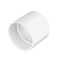 thumbnail image 1 of Acoplamiento de tubos de PVC NDS 3P05 de 7,6 cm, cubo x cubo de 3 pulgadas, blanco, 1 of 6