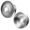 thumbnail image 4 of Detroit Axle - Brake Kit for 2009-2013 Chevrolet Silverado GMC Sierra 1500 Front Disc Brake Rotors Ceramic Brakes Pads 2010 2011 2012 Rear Brake Drums Brake Shoes Replacement, 4 of 8