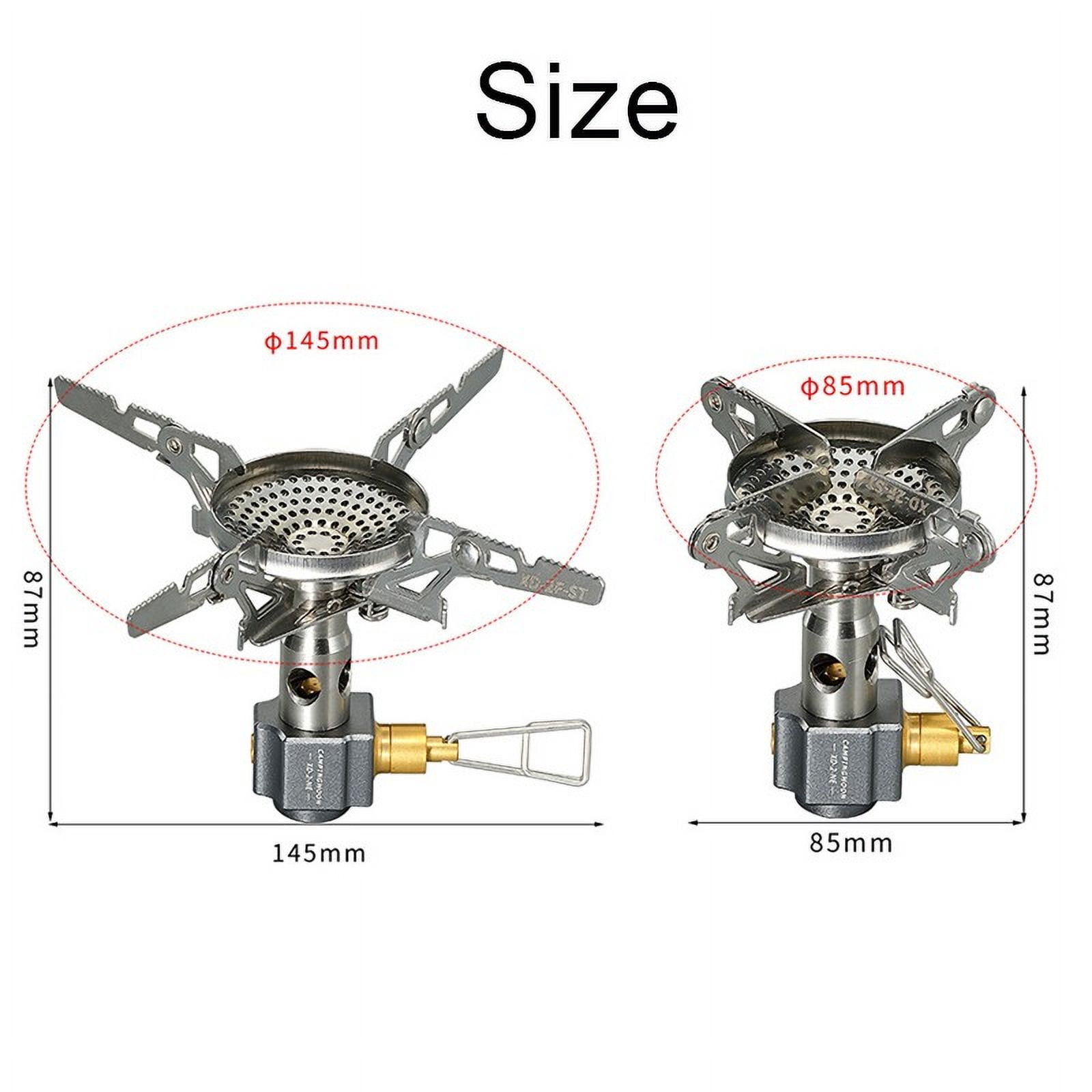 3300W High Efficiency Camping Split Gas Stove for Outdoor Use