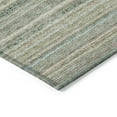 thumbnail image 4 of Addison Rugs Chantille Indoor/Outdoor Transitional Stripes Sage Washable Rectangle Rug, 5' x 7'6", 4 of 6