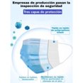 thumbnail image 3 of Paquete de cubrebocas Generico tricapa 50 piezas azules plisado termosellado Genérico Salud, 3 of 4