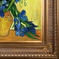 thumbnail image 2 of Poppies and Iris Collage (artist interpretation) Pre-Framed - Classic 20 X 24 - Hand Painted Canvas Art, 2 of 3