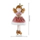 thumbnail image 3 of Adornos navideños de muñecas de ángel de peluche para árbol de Navidad, decoración colgante para el hogar, suministros de decoración de Año Nuevo 2024, regalos para niños, 3 of 5