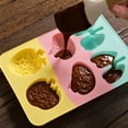 thumbnail image 5 of Halloween Baking Mold Brain Heart Shape Maker Cavity Nonstick Tray For Festive Soap Crafting Chocolate Melting Party Dessert Preparation , A, 5 of 6